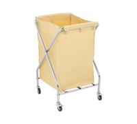 Royal Catering - RCWW 3 - Carro para ropa - 200 L - 4 Ruedas / 2 Frenos - Bolsa: 52 x 50 x 76 cm