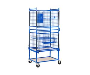 Carro para taller mecánico - para piezas de chapa - 60 x 90 x 202 cm - 220 kg | MSW