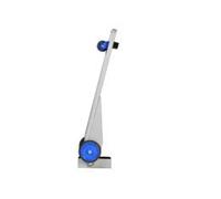Carro para transportar e instalar puertas de hasta 150 kg / ancho 80 mm - MATADOR -