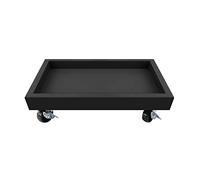 Carro pequeño para plantas con ruedas, soporte para plantas de interior para macetas, rodillo móvil para plantas, bandeja para macetas, estante para macetas al aire libre, paleta de plantas con ruedas