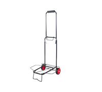 Carro Playa Plegable Ligero con Ruedas, Carrito Playa para Nevera, Silla Playa y Equipaje, Fácil de Transportar y Guardar, Ideal para Playa, Compras y Viajes (Pequeño)