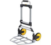 Carro Plegable Carro de Transporte portátil liviano for Compras y artículos en Movimiento, portaequipajes Plegable