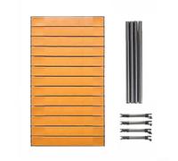 Carro plegable de camping para carritos plegables planos, altura ajustable de 7 a 11 pulgadas, superficie de comedor portátil al aire libre para picnic barbacoa negro 30.7 x 18.1 pulgadas (amarillo)