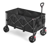 Carro Plegable de Jardín con 4 Ruedas
