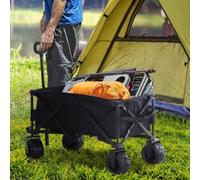 Outsunny - Carro de playa plegable