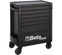Carro Porta Herramientas BETA RSC24 7-N Cajonera Negra Mate 7 Cajones
