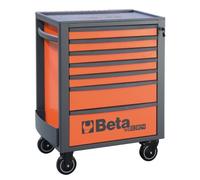 Carro Porta Herramientas BETA RSC24 7-O Cajonera Naranja 7 Cajones