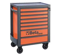 Carro Porta Herramientas BETA RSC24 8-O Cajonera Naranja 8 Cajones