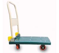 Carro portaequipajes Plegable Carro de Plataforma con Ruedas giratorias, Carga máxima de 150 kg, Plataforma de Transporte