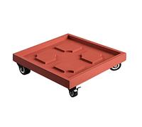 Carro portamacetas con Ruedas de Alta Resistencia: soporta hasta 75 kg para facilitar su Movilidad en jardinería Interior y Exterior. La solución Cuidado de Las Plantas.