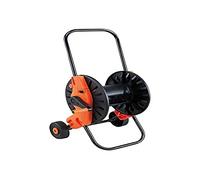 Carro Portamanguera para Jardín - Modelo 151Z - Compatible con Mangueras 1/2 y 3/4 de Pulgadas - Capacidad para 60 Metros - Montaje Sin Herramientas - Diseño Plegable - Bikain
