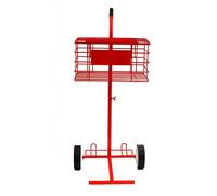 Carro Portapelotas Softee 80 Pelotas Rojo Red