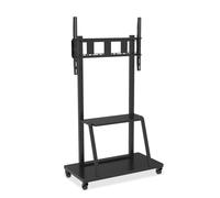 Carro portátil para pantalla plana Techly ICA-TR30 - Negro - 2,54 m (100") - TV - 140 kg - 1200 x 600 mm
