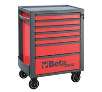 Carro Puerta Instrumentos beta RSC24 7-R Cómoda Rojo 7 Pull Tabs