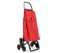 Carro Rolser Akanto MF 6 Ruedas Sube Escaleras Plegable - Rojo