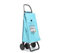 Carro Rolser Akanto Mr.Wonderful 4 Ruedas Plegable Celeste - Extra Large Smile