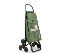 Carro Rolser Akanto Mr.Wonderful 6 Ruedas Sube Escaleras Plegable Kaki - Wonderful Day