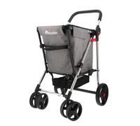 Carro Rolser Basket Freno Tweed 4B2 Plegable Gris
