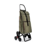 Carro Rolser Big Polar 6 Ruedas Sube Escaleras Plegable Kaki