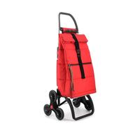 Carro Rolser Big Polar 6 Ruedas Sube Escaleras Plegable Rojo