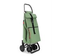 Carro Rolser Big Tweed 4 Ruedas 2 Giratorias Plegable Verde