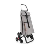 Carro Rolser Big Tweed 6 Ruedas Sube Escaleras Gris