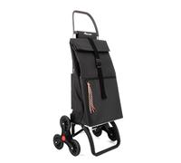 Carro Rolser Big Tweed 6 Ruedas Sube Escaleras Negro