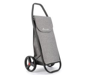 Carro Rolser COM Tweed Black Tube 2 Ruedas Grandes Gris