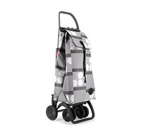 Carro Rolser I-MAX Logos 4 Ruedas 2 Giratorias Plegable - Gris