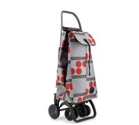 Carro Rolser I-Max Logos 4 Ruedas 2 Giratorias Plegable Rojo