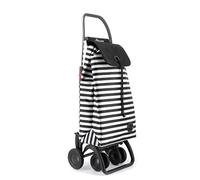 Carro Rolser I-Max Marina 4 Ruedas 2 Giratorias Plegable Blanco/Negro