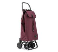 Carro Rolser I-MAX MF 4 Ruedas 2 Giratorias Plegable - Burdeos