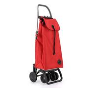 Carro Rolser I-MAX MF 4 Ruedas 2 Giratorias Plegable - Rojo