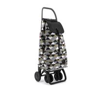 Carro Rolser I-Max Sahara 4 Ruedas 2 Giratorias Plegable Negro