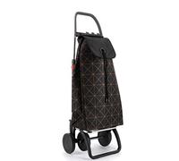 Rolser - IMX369-1012 bolsa de compras Negro, Naranja Bolsa para carrito de la compra