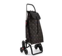 Carro Rolser I-MAX Star 6 Ruedas Sube Escaleras Plegable - Mandarina