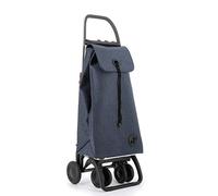 Carro Rolser I-MAX Tweed 4 Ruedas 2 Giratorias Plegable - Marino