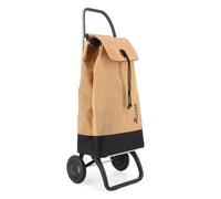 Carro Rolser I-Max Yute Bi 2 Ruedas Natural - Negro