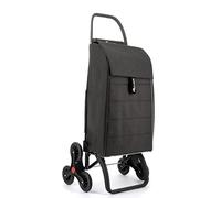Carro Rolser Jolie Tweed 6 Ruedas Sube Escaleras Negro