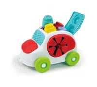 Carro Sensorial Clementoni Clemmy con 8 Bloques Blandos Lavables para Bebés
