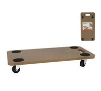 Carro, Soporte con Ruedas, Plataforma de Carga para Mover Muebles, Base rodante para Transporte, Tabla, 200 KG