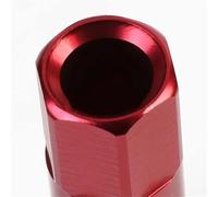 Carro Tornillos Rueda 20 tuercas de rueda de 60 mm M14 x 1,5 para carreras, tornillos de ajuste, pernos de rueda anodizados