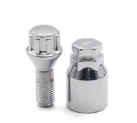 Carro Tornillos Rueda Compatible Con Para E82 E87 E88 E90 2003-2013 Pernos De Bloqueo De Rueda De Aleación De Aluminio Neumático M12 X 1,5 Tornillos De Rueda Tuercas De Rueda