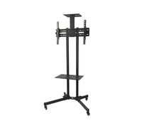 Carro universal para televisión, soporte de pie para pantallas LED y accesorios