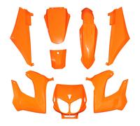 Carrocería-carenado 50 a caja adaptable Derbi 50 Senda 2000+2010 naranja brilla
