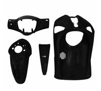 Carrocería-carenado scooter adaptable Piaggio 50 Liberty negro brillante (kit 4
