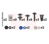 Carrocería / Ventanilla / Pintura > Parachoques > Kit de montaje, parachoques