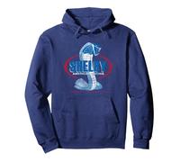 Carroll Shelby American Racing Sudadera con Capucha, Unisex para Adultos, Azul Marino, L