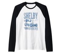 Carroll Shelby Cobra Mono AD Camiseta Manga Raglan