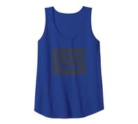 Carroll Shelby Vintage Camiseta sin Mangas, Mujer, Azul Real, M